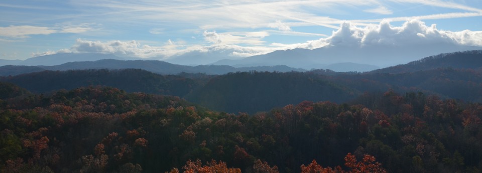 An autumn view from Monte Cristo