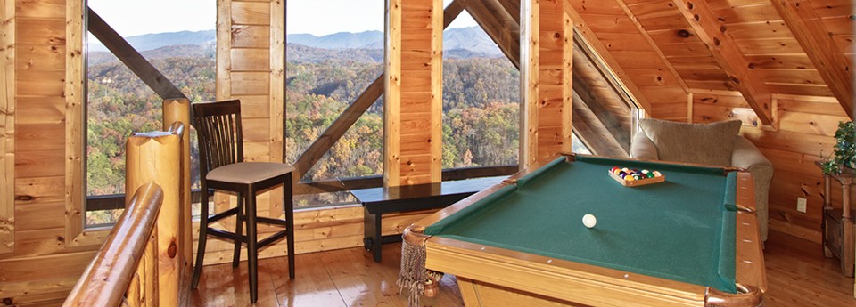Play a game of pool in the loft as you enjoy a spectacular view